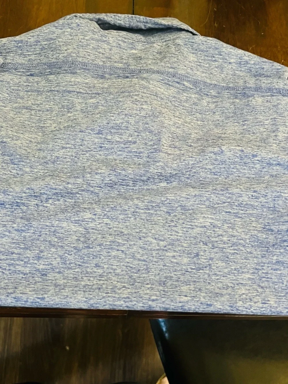 The Children's Place Heathered Light Blue Polo